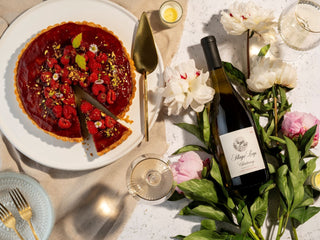 Pistachio Raspberry Tart