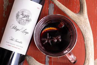mulled wine with the investor 2020 by stags' leap