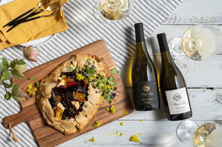Beet and Goat Cheese Galette