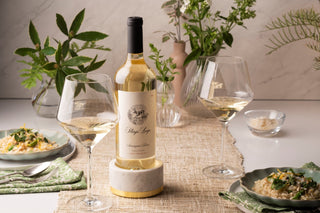 Spring Vegetable Risotto with Napa Valley Sauvignon Blanc
