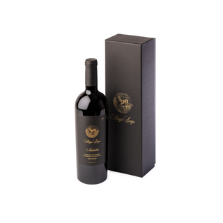 One bottle of Stags' Leap wines and a black gift box