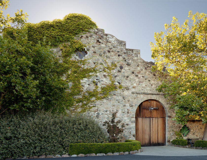 Historic Stags' Leap Winery building