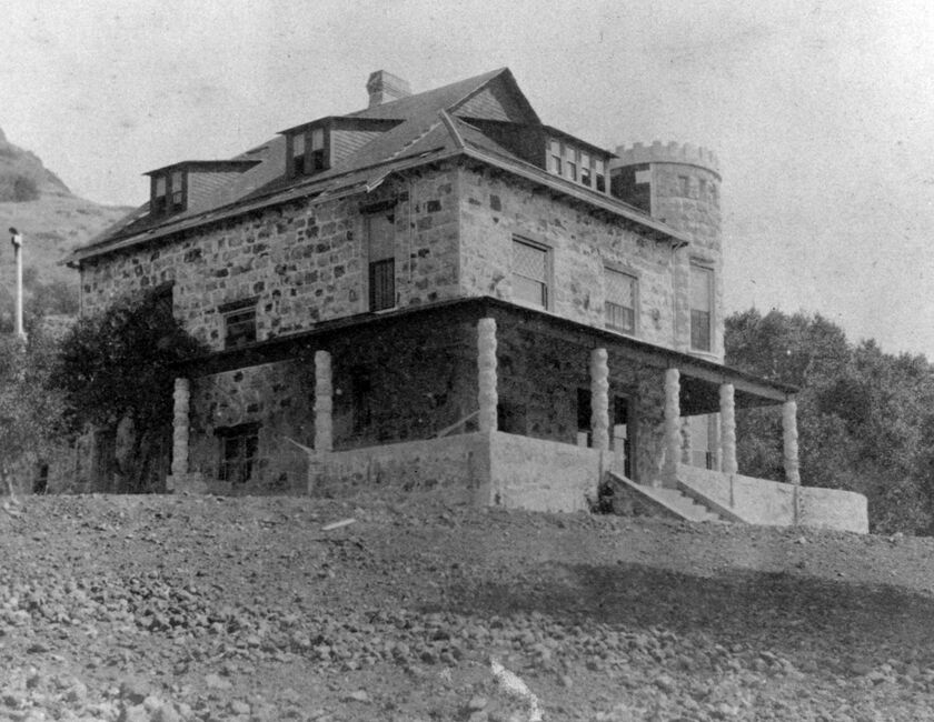 Historic Photo of Stags' Leap Manor House