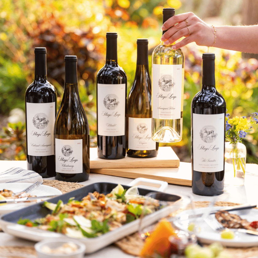 Dining with Stags' Leap wines and food