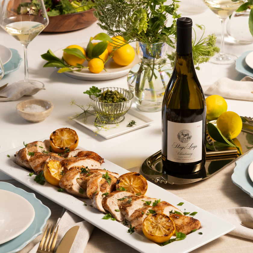 chardonnay and chicken