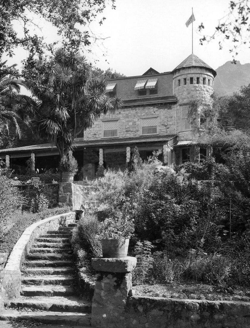 Historic Photo of Stags' Leap Manor House
