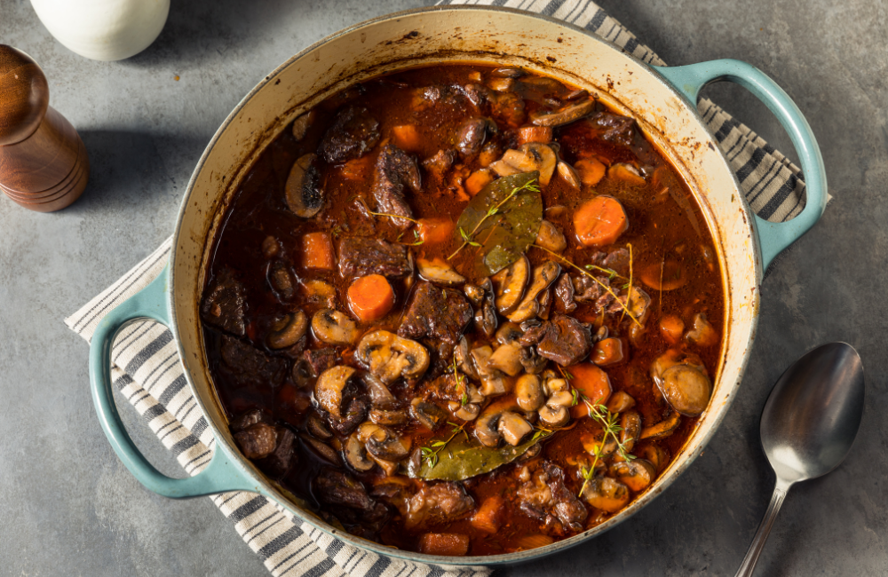 Beef bourguignon