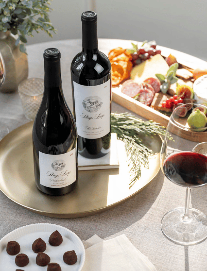 petite sirah and cabernet with cheese and chocolate