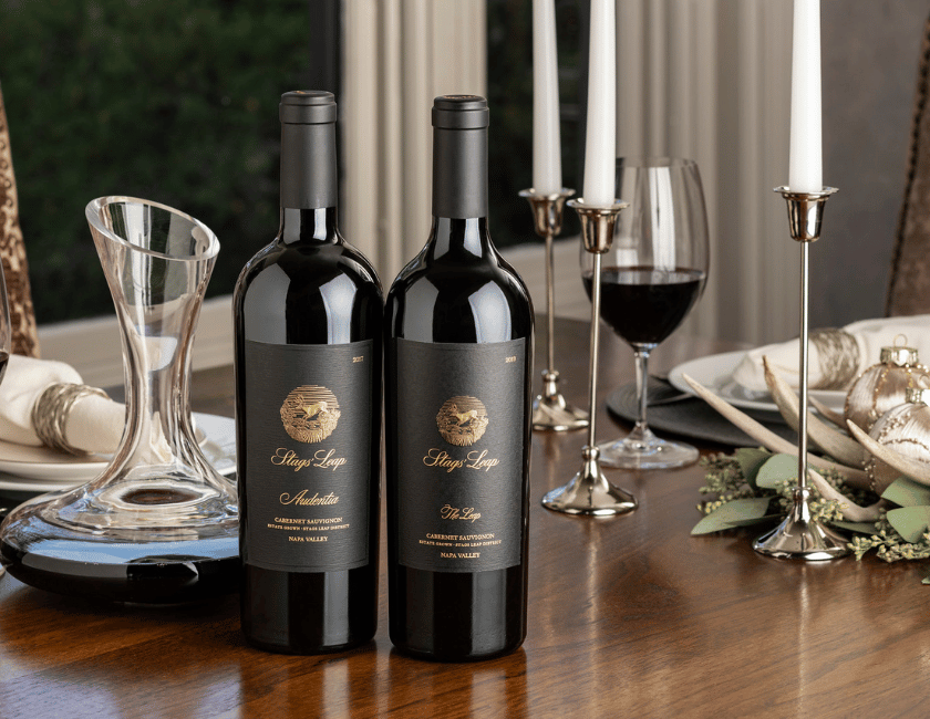 The Audentia Cabernet and The Leap Cabernet