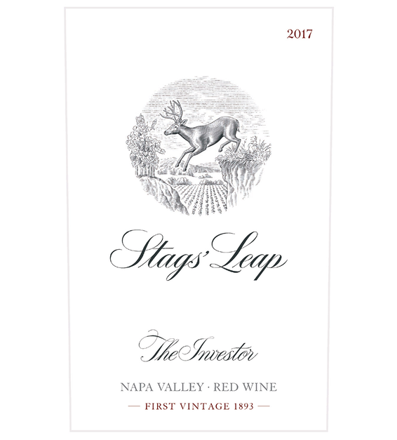 2017 Stags' Leap The Investor Napa Valley Red Blend Front Label