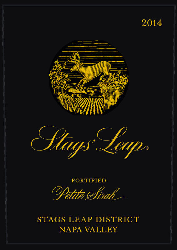 Stags' Leap Winery Fortified Petite Sirah 375 ml Front Label
