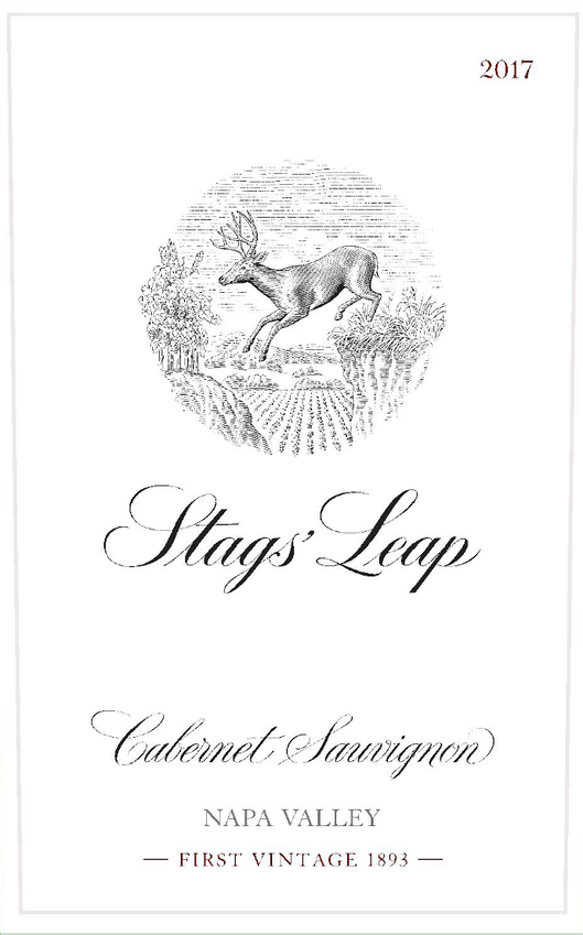 2017 Stags' Leap Cabernet Front Label