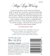 2018 Stags' Leap Napa Valley Sauvignon Blanc Back Label, image 3