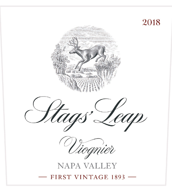 2018 Stags' Leap Napa Valley Viognier Front Label