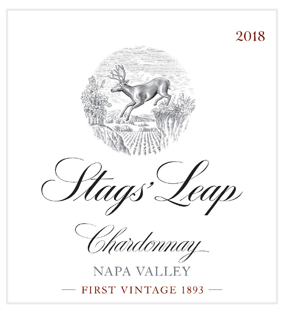 2018 Stags' Leap Napa Valley Chardonnay Front Label